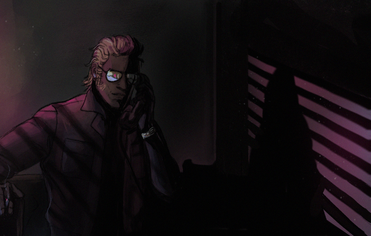 Kaz making a shady call