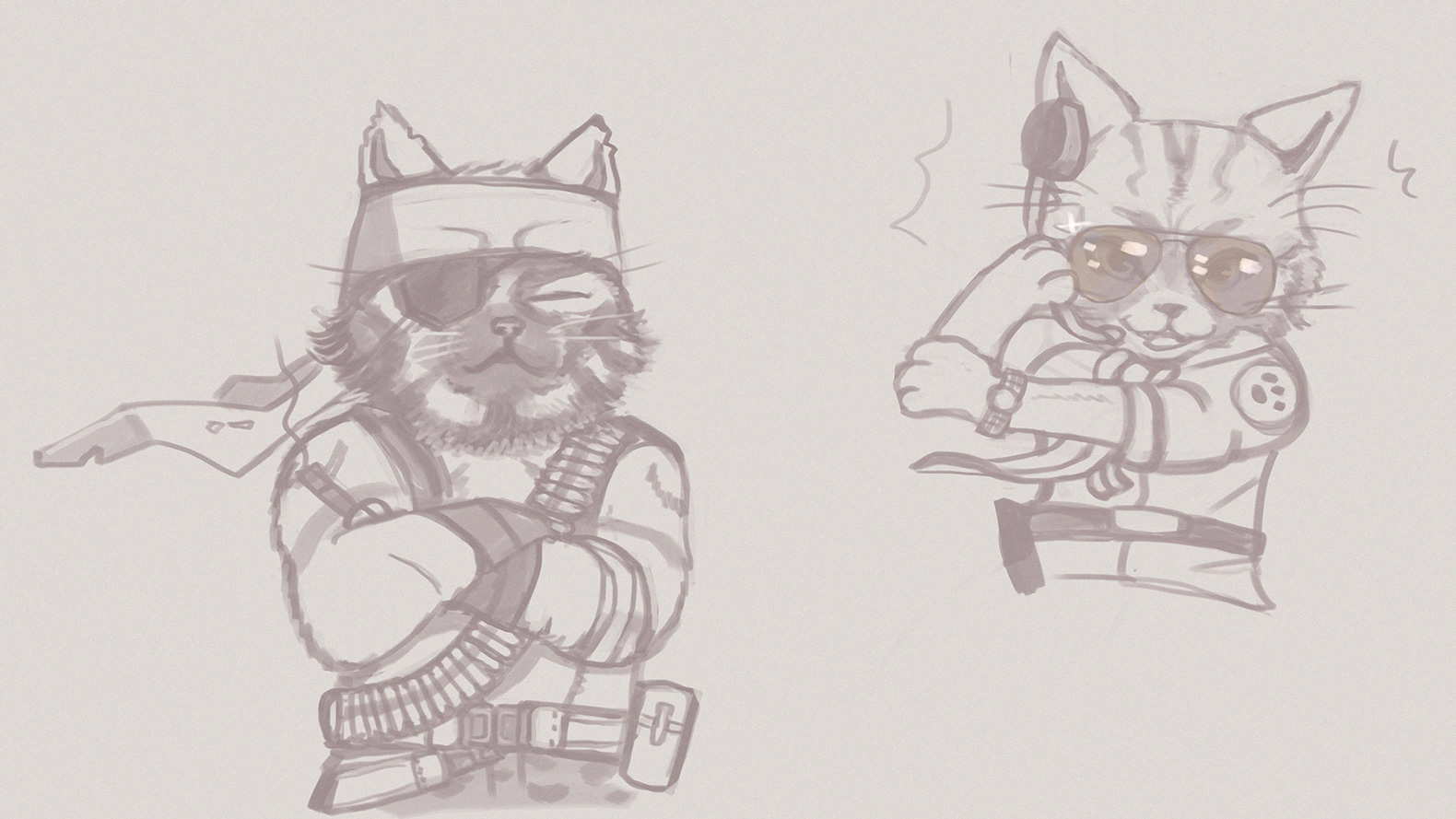 bbkaz as cat creatures from MH